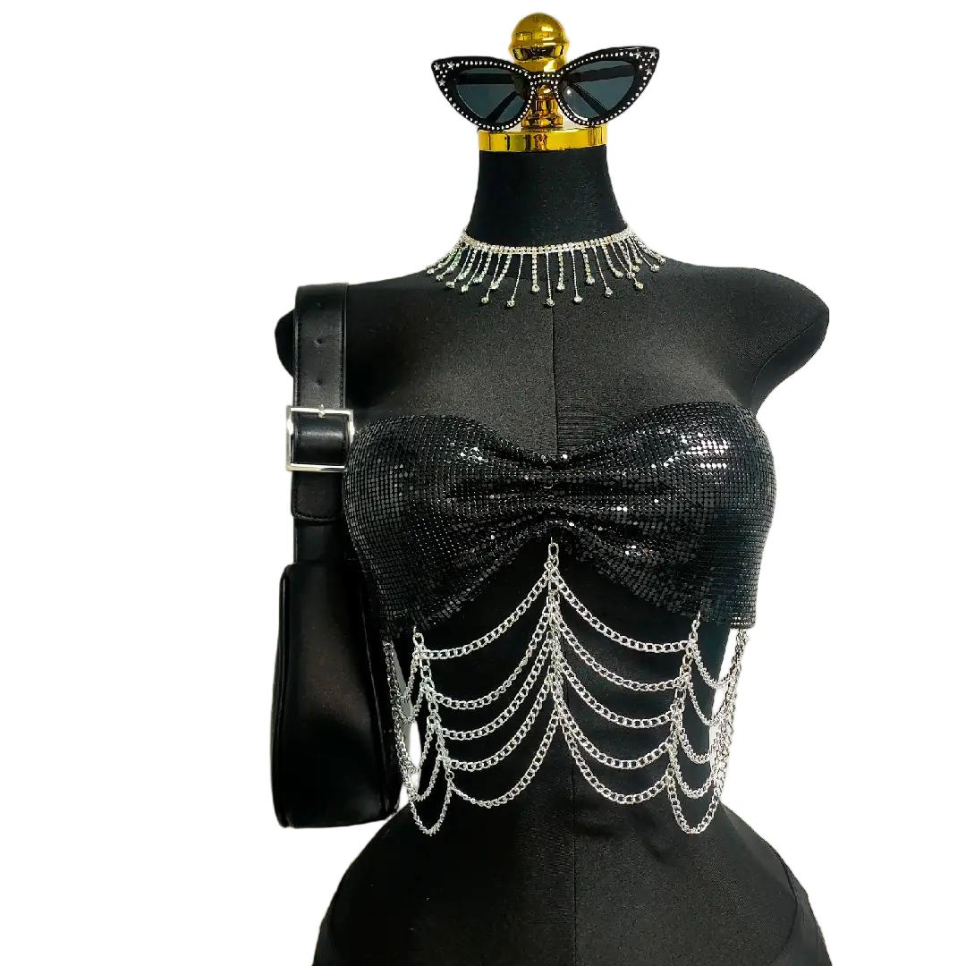 AKYZO Hot Selling Rhinestone S - Strapless Bra Backless review and price